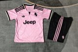 Juventus Away Kids  Fans 1:1 Quality Soccer Jersey  26-27