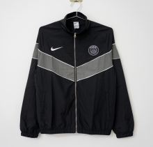 PSG Paris  Windbreaker  Black Pink  1:1 Quality Soccer Jersey 26-27