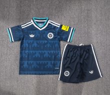 Newcastle Away kids  1:1 Quality Soccer Jersey  26-27