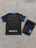 Deportivo La Coruna  Away Kids  Fans 1:1 Quality Soccer Jersey 26-27