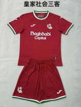 Real Sociedad  Third Away Kids  1:1 Quality Soccer Jersey 26-27