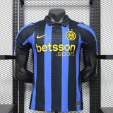 Inter Milan Home  Player 1:1 Quality Soccer Jersey   26-27