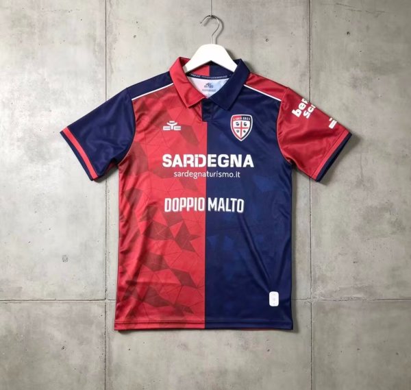 Cagliari Home  Fans 1:1 Quality Soccer Jersey 26-27