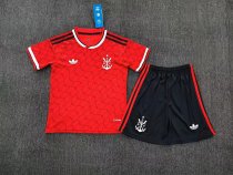 Flamengo Third  Away Kids  Fans 1:1 Quality Soccer Jersey 26-27