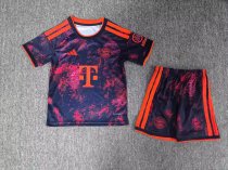 Bayern Munich Third Away Kids Fans 1:1 Quality Soccer Jersey  26-27