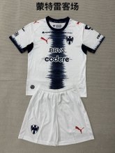 Monterrey Away Kids   Fans  1:1 Quality Soccer Jersey  26-27