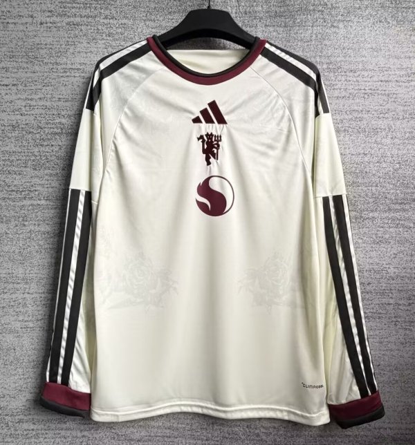Manchester United Third  Away Long Sleeve Fans 1:1 Quality Soccer Jersey 26-27 ( S-5XL )