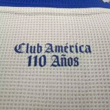 Club America 110 Years Player 1:1 Quality Soccer Jersey   26-27