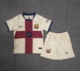 Barcelona Third Away Kids 1:1 Quality Soccer Jersey  26-27
