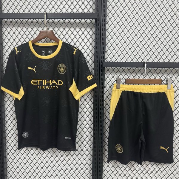 Manchester City Kids  Away Fans 1:1 Quality Soccer Jersey 26-27