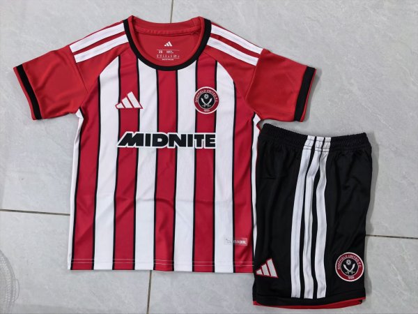 Brentford Home Kids  fans  1:1 Quality Soccer Jersey 26-27