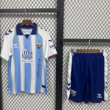 Malaga Home kids  1:1 Quality Soccer Jersey  26-27