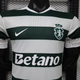 Sporting Lisbon Home  Player 1:1 Quality Soccer Jersey 26-27