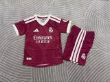 Real Madrid Third Away Player Kids 1:1 Quality Soccer Jersey  26-27