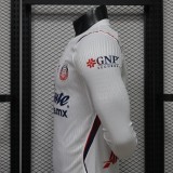 Chivas (Guadalajara ) Away  Long Sleeve Player 1:1 Quality Soccer Jersey  26-27