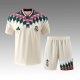 Retro Real Madrid With Pants Sets  Special Edition Fans Yellow 1:1 Quality Soccer Jersey  26-27