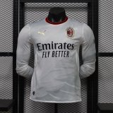 AC Milan Away player Long Sleeve 1:1 Quality Soccer Jersey 26-27
