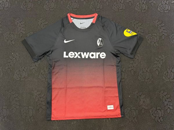 SC Freiburg Away Fans  1:1 Quality Soccer Jersey  26-27