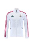 Real Madrid Windbreaker waterproof  White 1:1 Quality Soccer Jersey 26-27