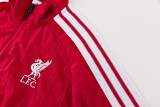 Liverpool  Windbreaker waterproof  Red 1:1 Quality Soccer Jersey 26-27