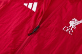 Liverpool  Windbreaker waterproof  Red 1:1 Quality Soccer Jersey 26-27