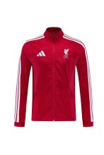 Liverpool  Windbreaker waterproof  Red 1:1 Quality Soccer Jersey 26-27