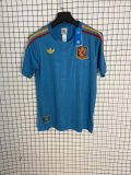 spain Adidas Clover T-shirt Green  1:1 Quality Soccer Jersey  26-27