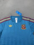spain Adidas Clover T-shirt Green  1:1 Quality Soccer Jersey  26-27