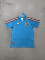 spain Adidas Clover T-shirt Green  1:1 Quality Soccer Jersey  26-27