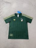 italy  Adidas Clover T-shirt Green 1:1 Quality Soccer Jersey  26-27