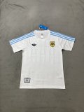 Argentina  Adidas Clover T-shirt White 1:1 Quality Soccer Jersey  26-27
