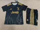 Juventus Third Away Kids  Fans 1:1 Quality Soccer Jersey  26-27