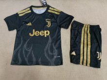 Juventus Third Away Kids  Fans 1:1 Quality Soccer Jersey  26-27