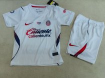 Chivas (Guadalajara )  Away Kids   1:1 Quality Soccer Jersey  26-27