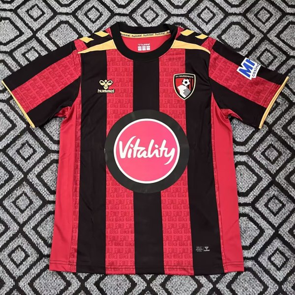 AFC Bournemouth Home Fans   1:1 Quality Soccer Jersey 26-27