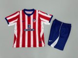 Atletico Madrid  Home Player  Kids  1:1 Quality Soccer Jersey 26-27