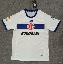 Toluca Away Fans 1:1 Quality Soccer Jersey  26-27 ( S-6XL )