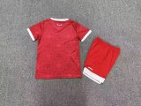 Wales  Home kids  Fans Red 1:1 Quality Soccer Jersey 27-28 ( 2027 )