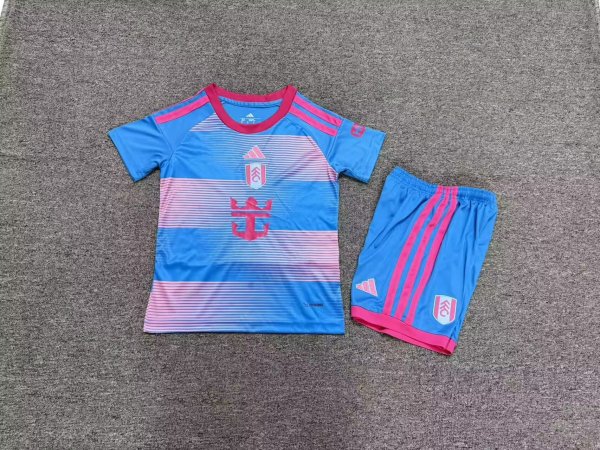 Fulham Third Away Kids  1:1 Quality Soccer Jersey 26-27