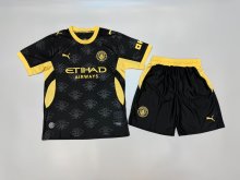Manchester City Kids  Away Player 1:1 Quality Soccer Jersey 26-27