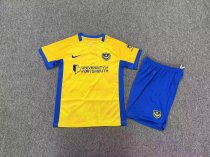 Portsmouth Away kids  1:1 Quality Soccer Jersey 26-27