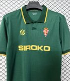 Sporting Gijon Away Fans 1:1 Quality Soccer Jersey  26-27