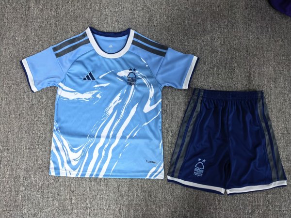 Nottingham Forest  Third  Away Kids 1:1 Quality Soccer Jersey  26-27