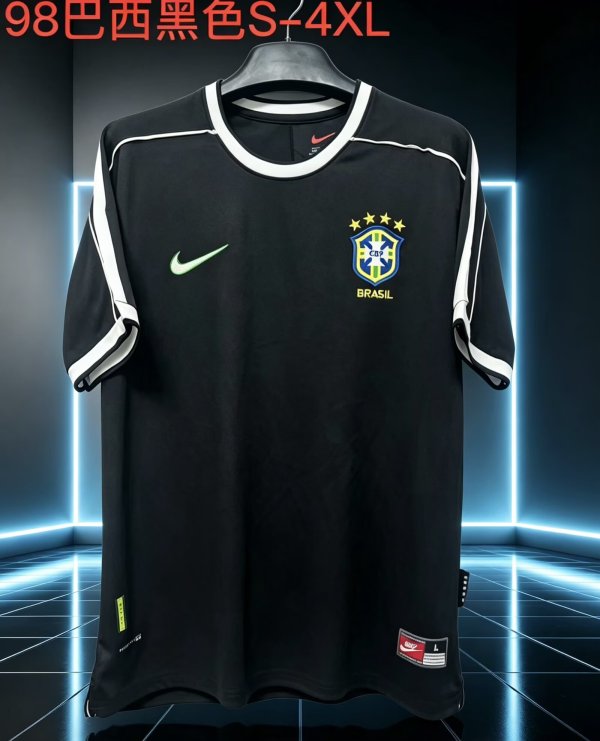 Retro Brazil Special Edition 1:1 Quality Soccer Jersey  1998