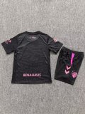 Malaga Third  away kids  1:1 Quality Soccer Jersey  26-27