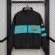 Barcelona Windbreaker  Black  1:1 Quality Soccer Jersey 26-27