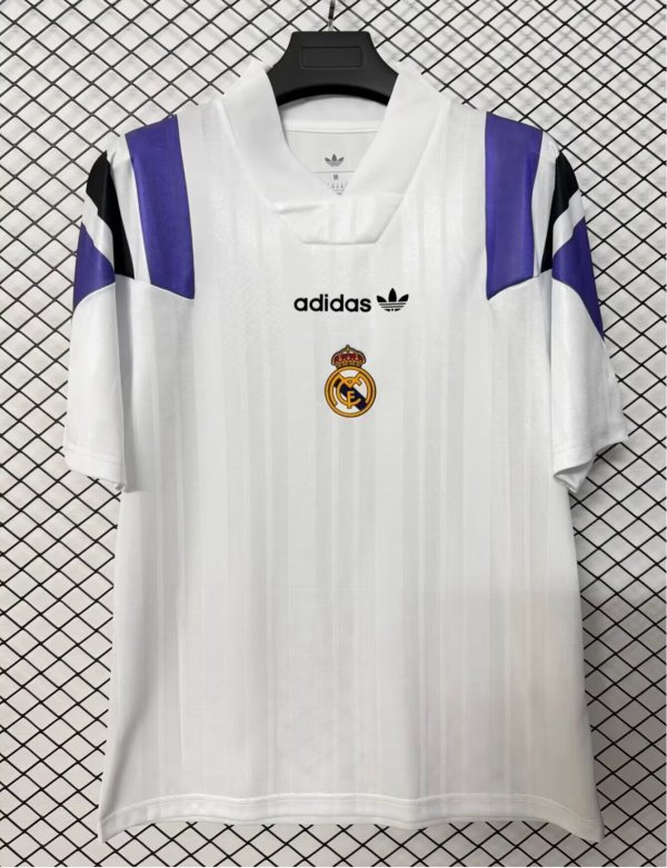 Retro Real Madrid EQT Co-branded Special Edition Fans 1:1 Quality Soccer Jersey  26-27