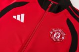 Manchester United  Jacket  Tracksuit  Red 1:1 Quality Jacket Jersey  26-27