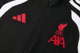 Liverpool Jacket  Tracksuit  Black 1:1 Quality Jacket Jersey  26-27