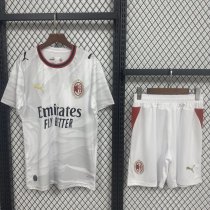 AC Milan Away Fans  Sets 1:1 Quality Soccer Jersey 26-27
